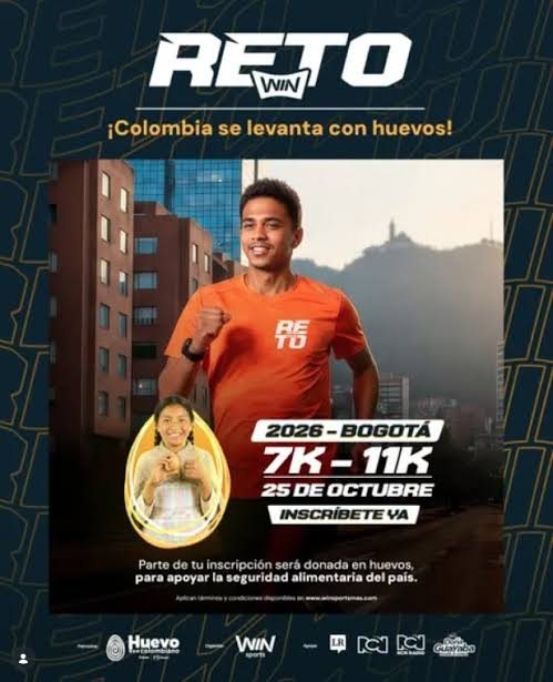 Reto Win ¡Colombia se levanta con huevos! Bogotá 2026