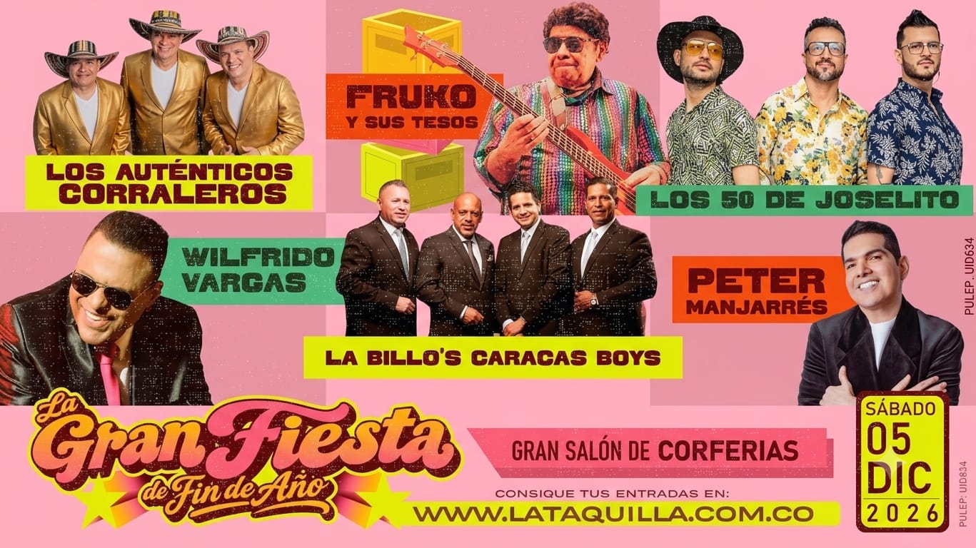 Este 5 de diciembre llega la Gran Fiesta De Fin de Año