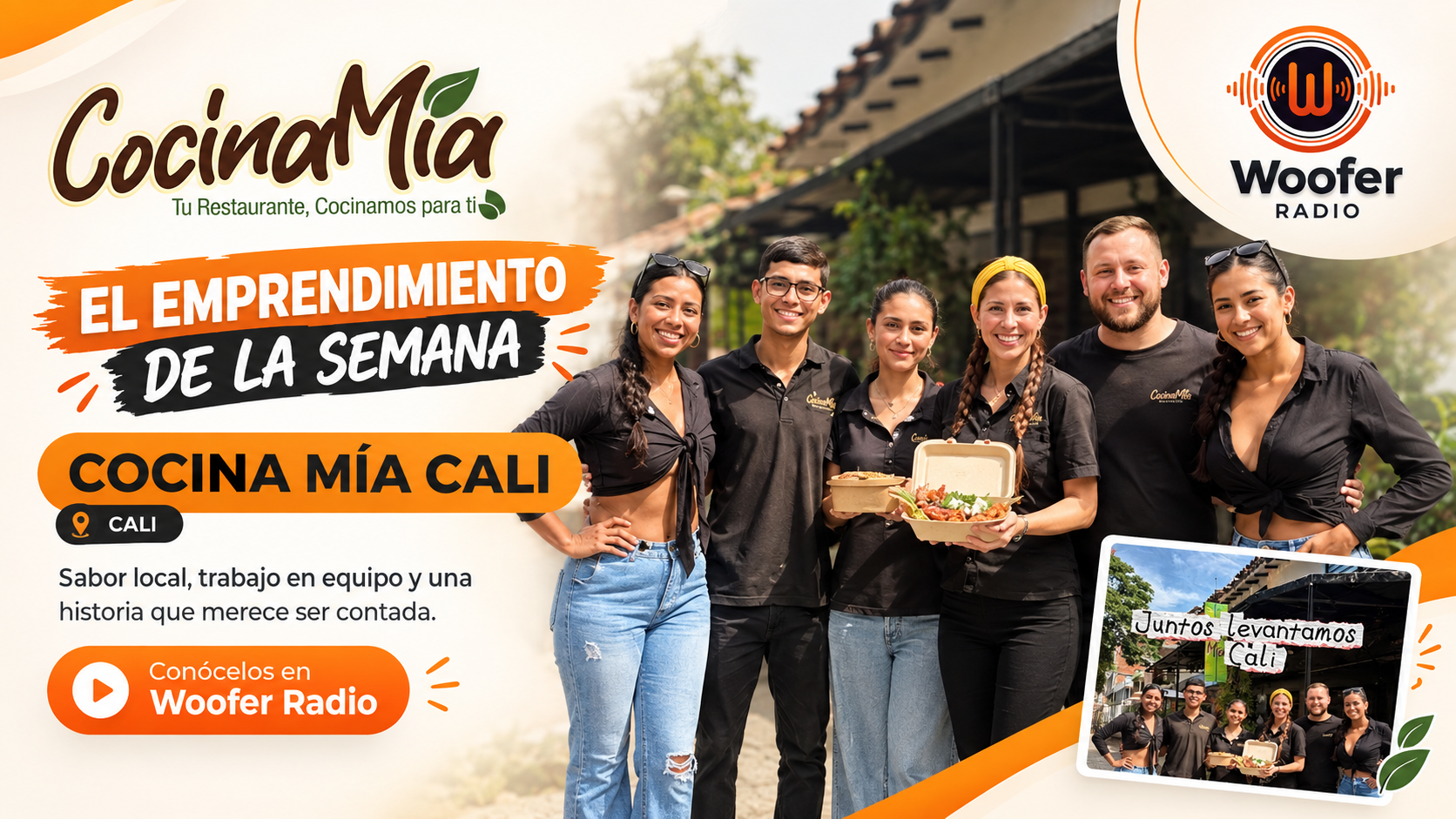 Cocina Mía Cali: cuando la comida también cuenta una historia - Emprendimiento De La Semana